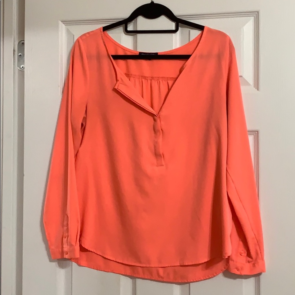 Coral Blouse
